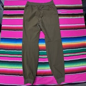 Lululemon ABC Jogger Pants *Tall Men's L 33" Inseam Brown Warpstreme Performance